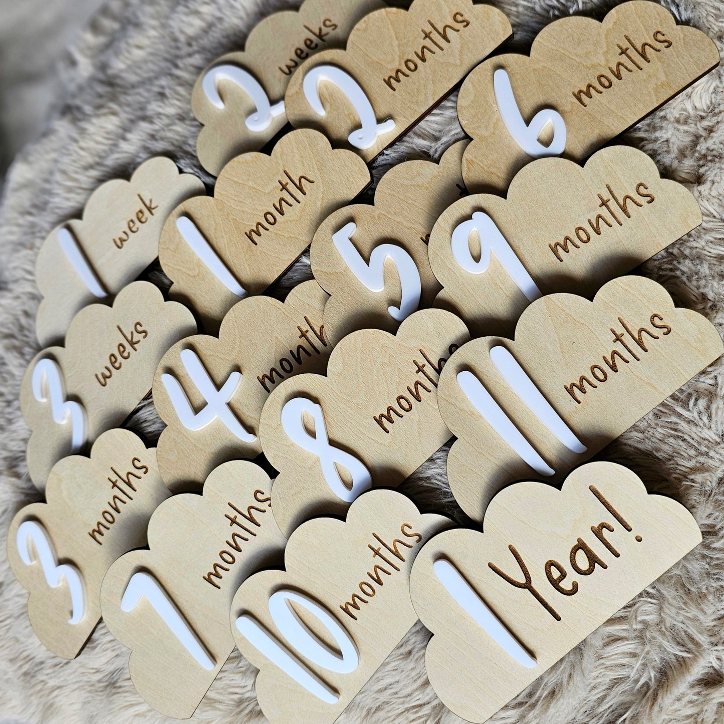 Baby Milestone Clouds