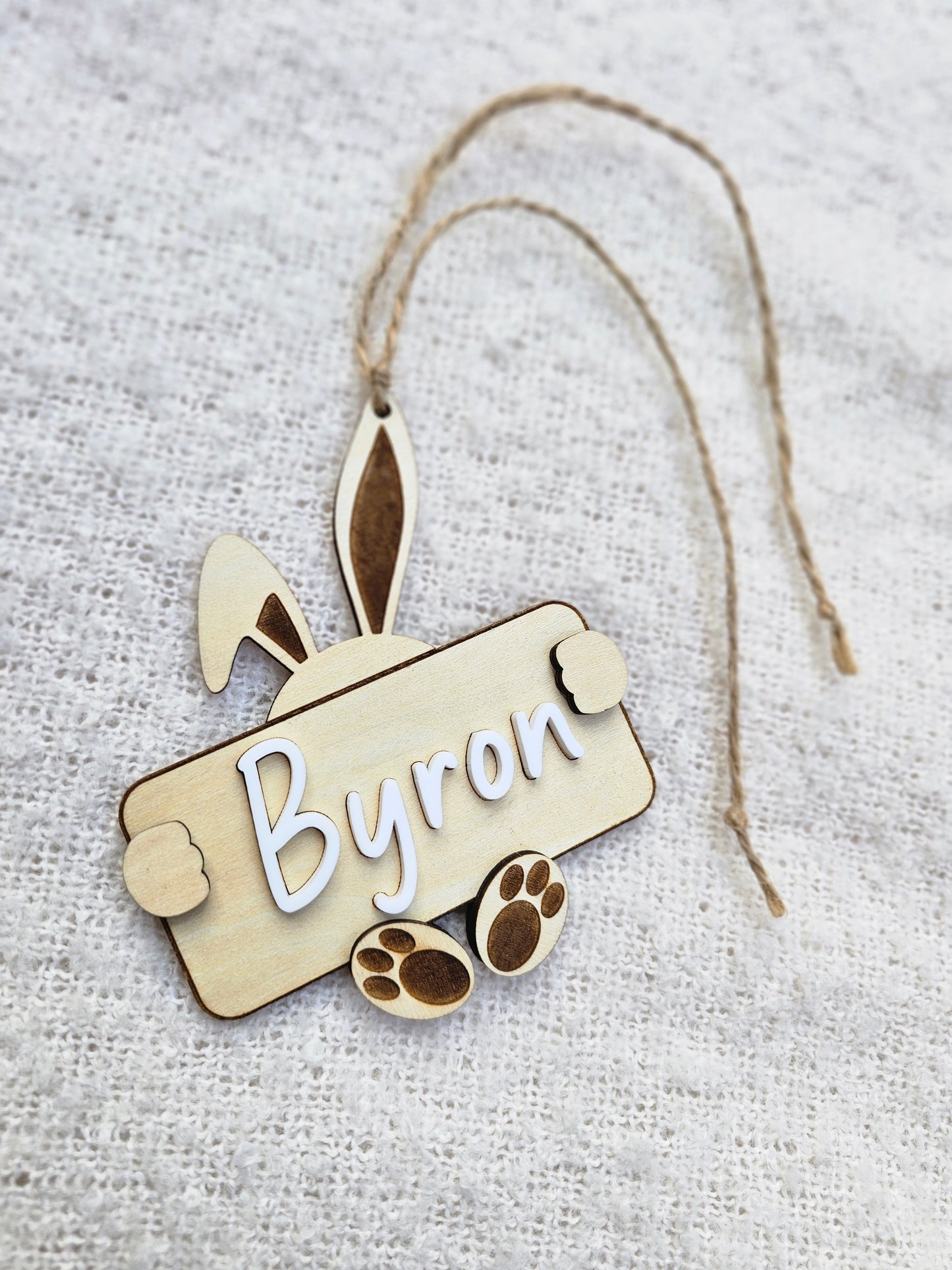 Easter Basket Name Tag