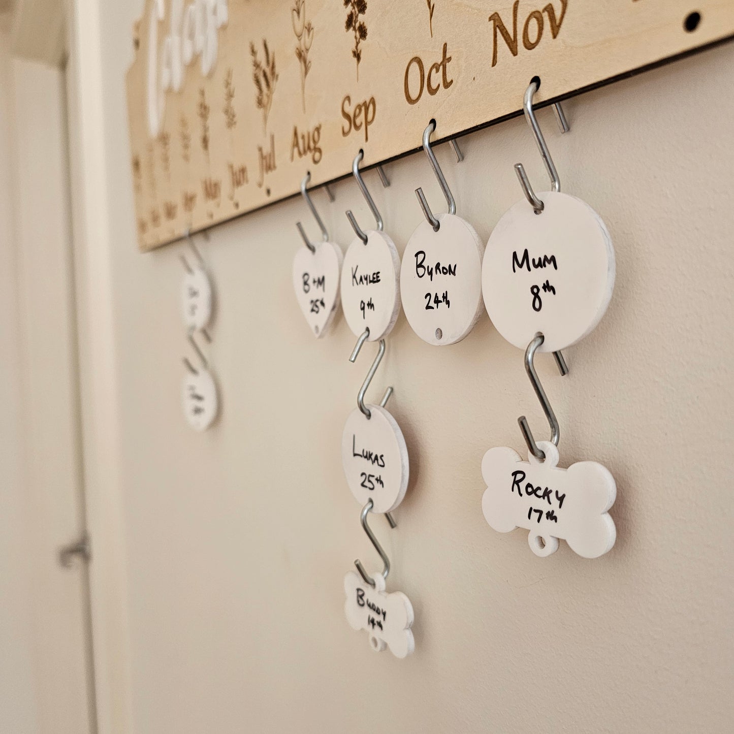 Celebration Calendar Personalised