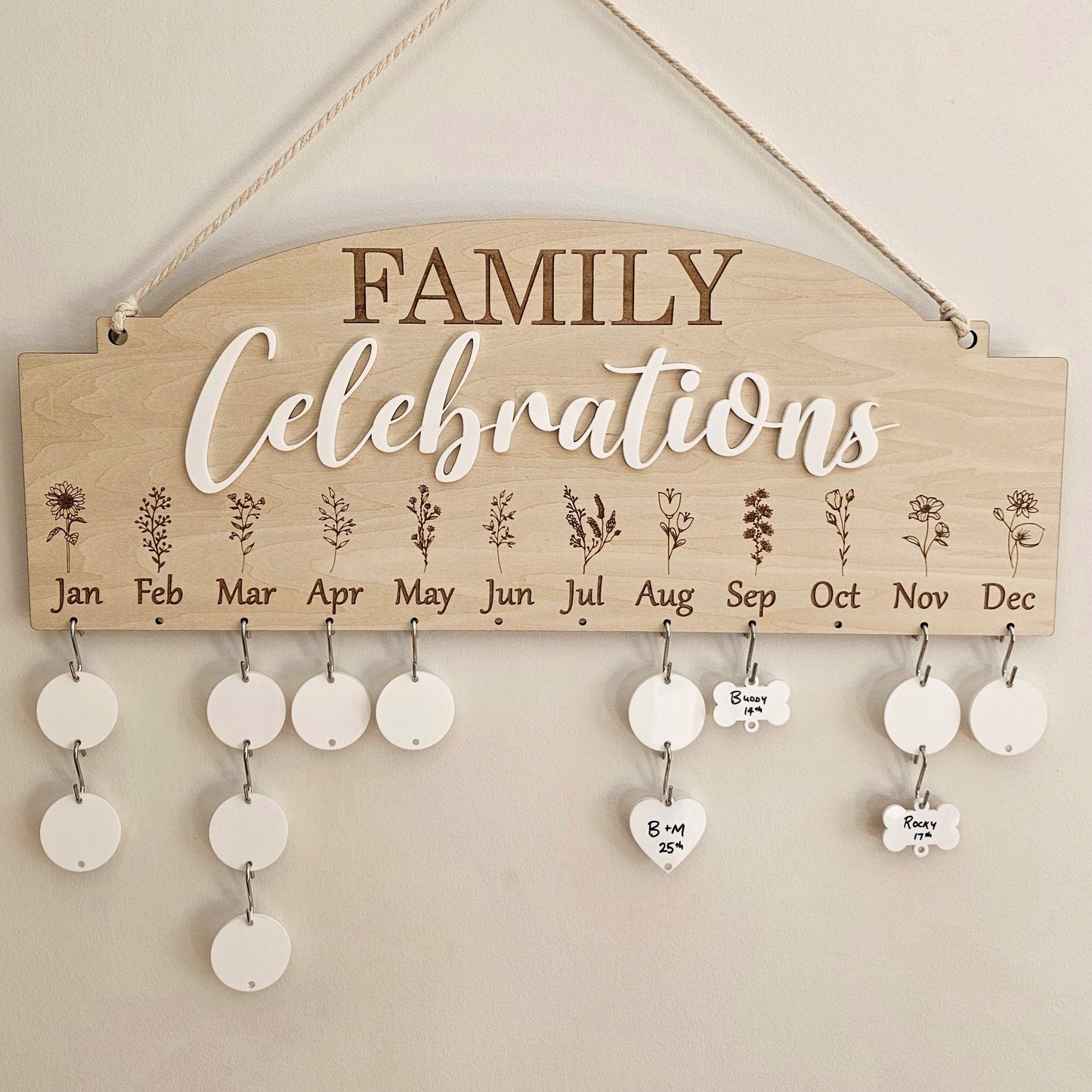 Family Celebrations Calendar