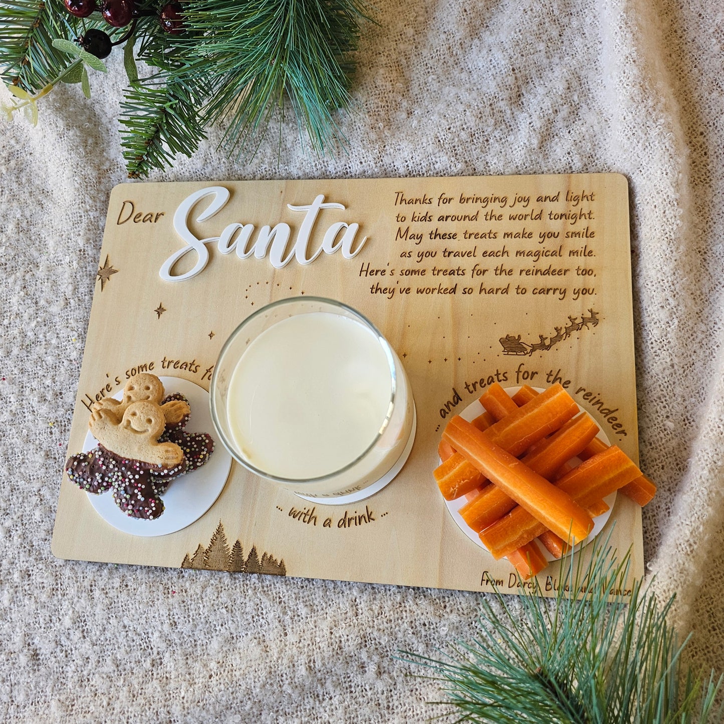 Santa Treat Board