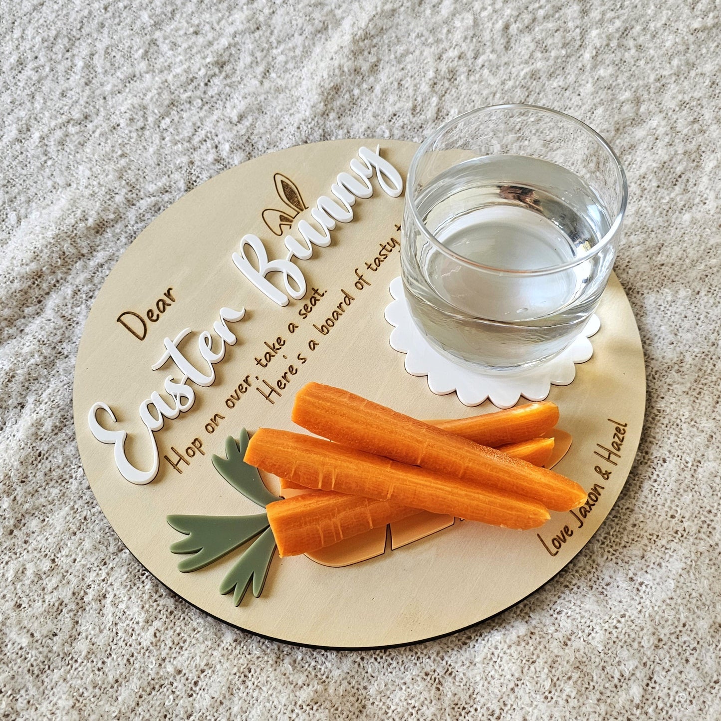 Easter Bunny Treat Board
