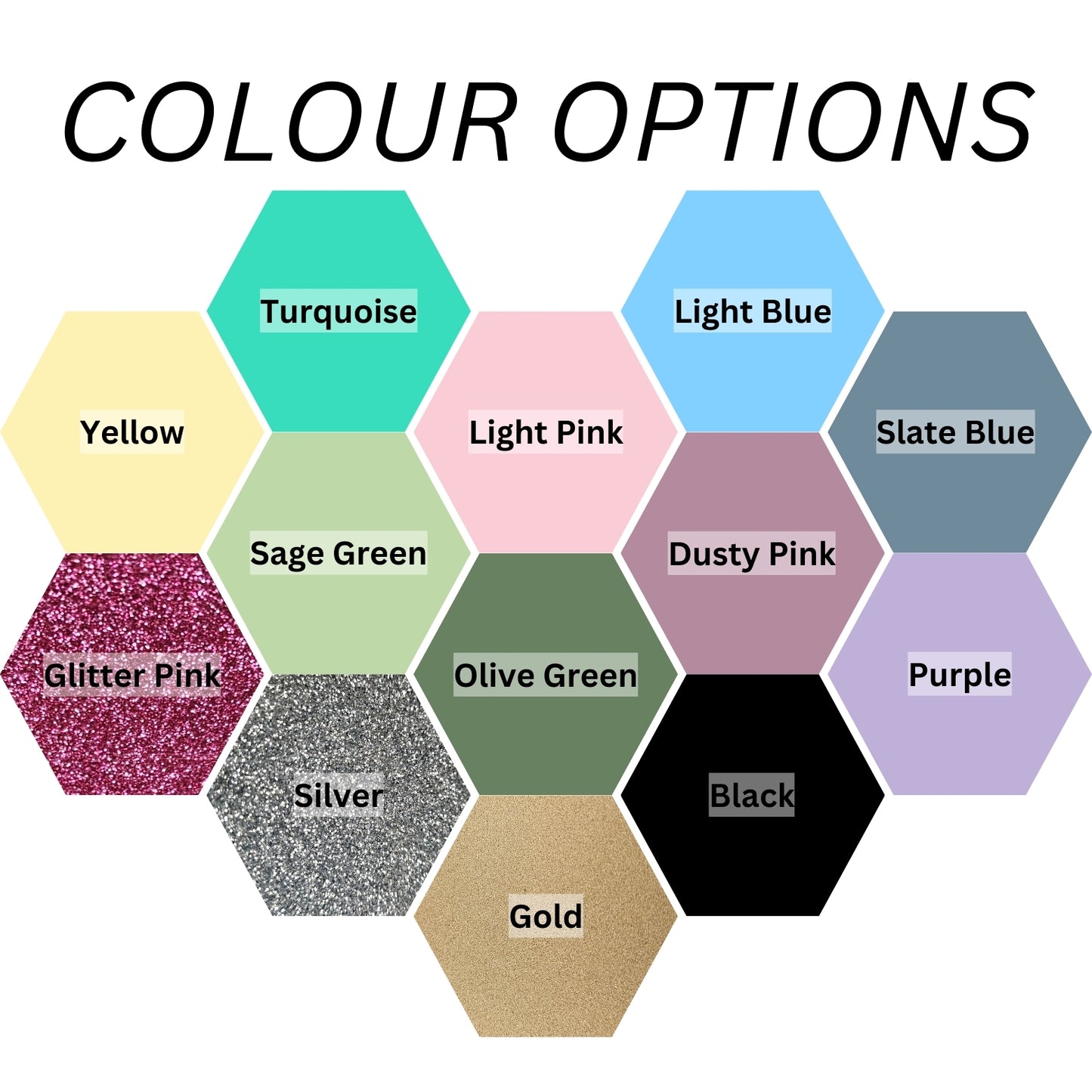 Rainbow Triple Layer Acrylic Name Sign