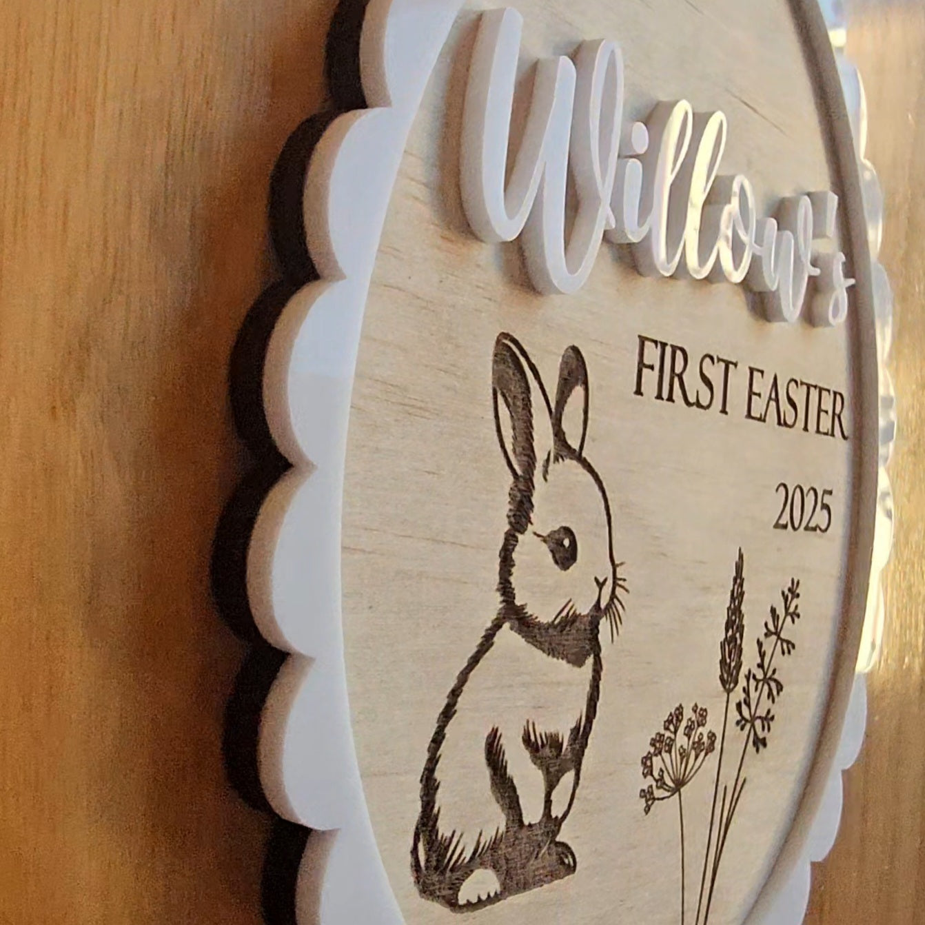 First Easter Personalised Plaque