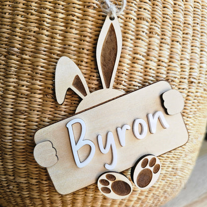 Easter Basket Name Tag