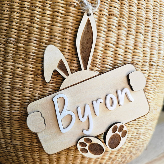 Easter Basket Name Tag