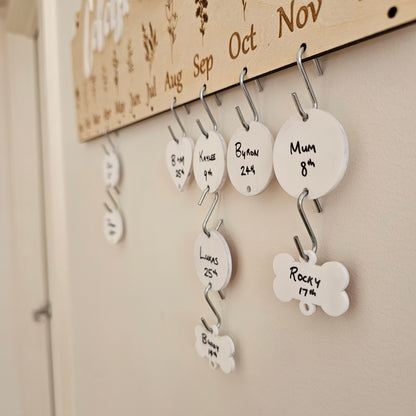 Celebration Calendar Personalised