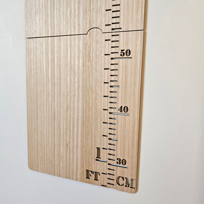 Family Personalised Height Chart - 200cm
