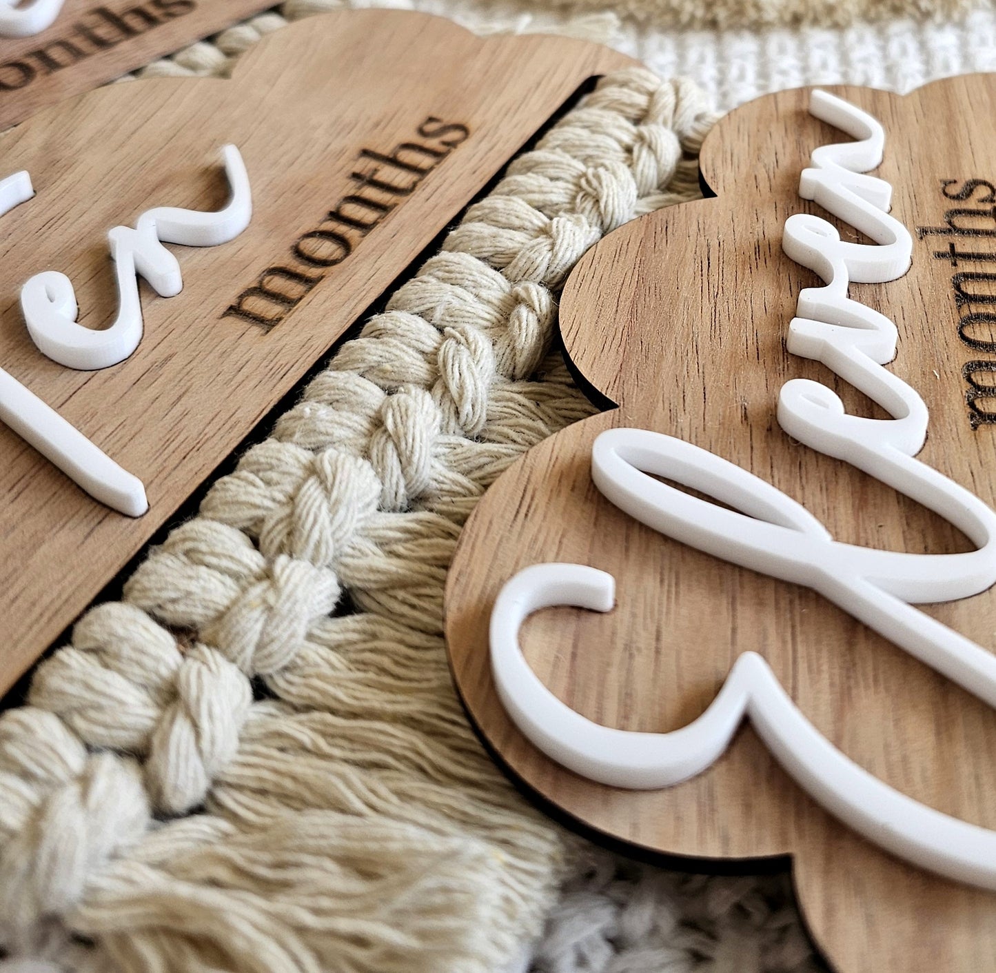 Baby Milestone Set - Bohemian