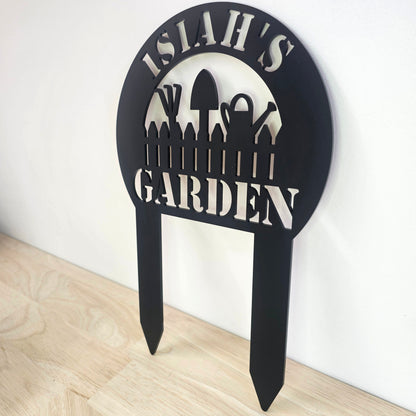 Garden Name Sign Personalised