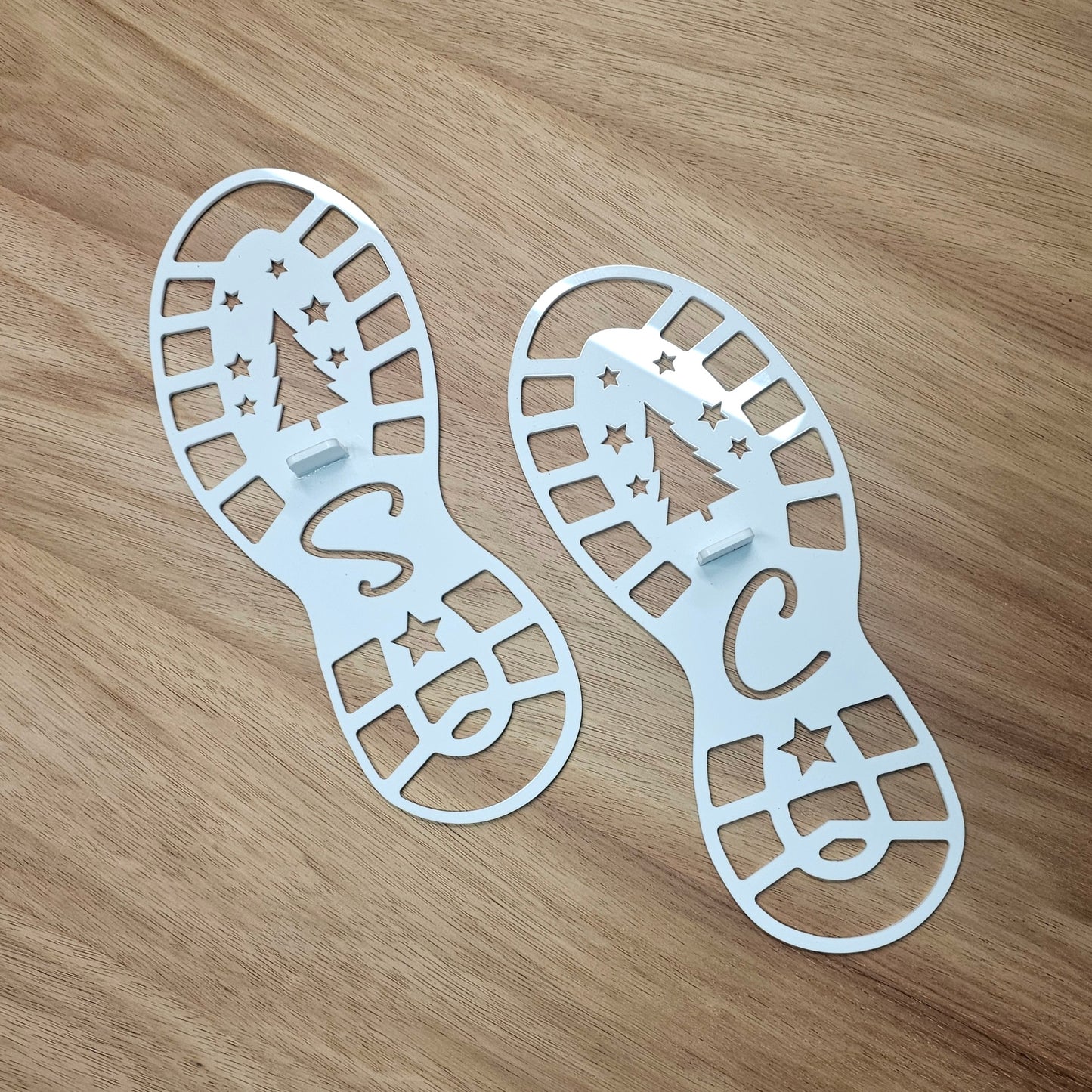 Santa Claus Boot Stencils