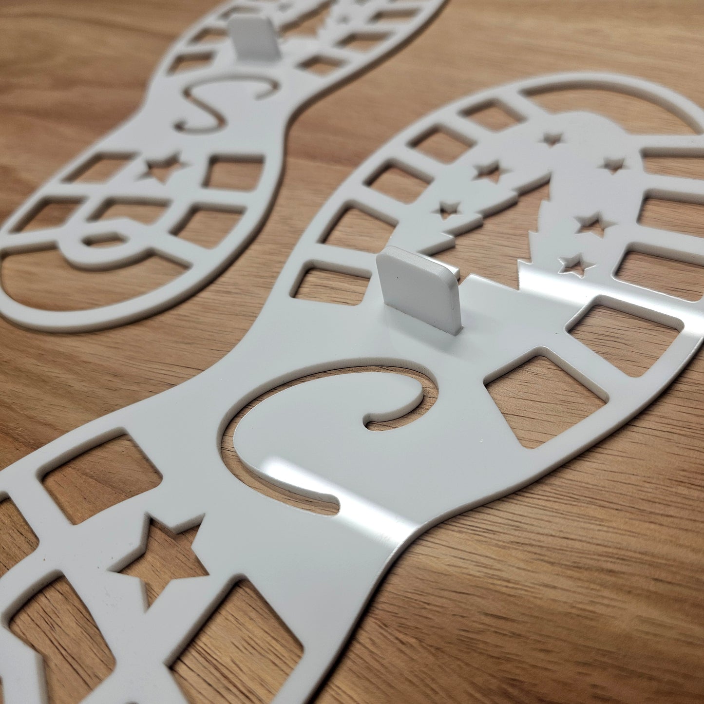 Santa Claus Boot Stencils