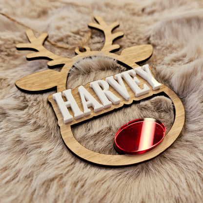Reindeer Name Decoration