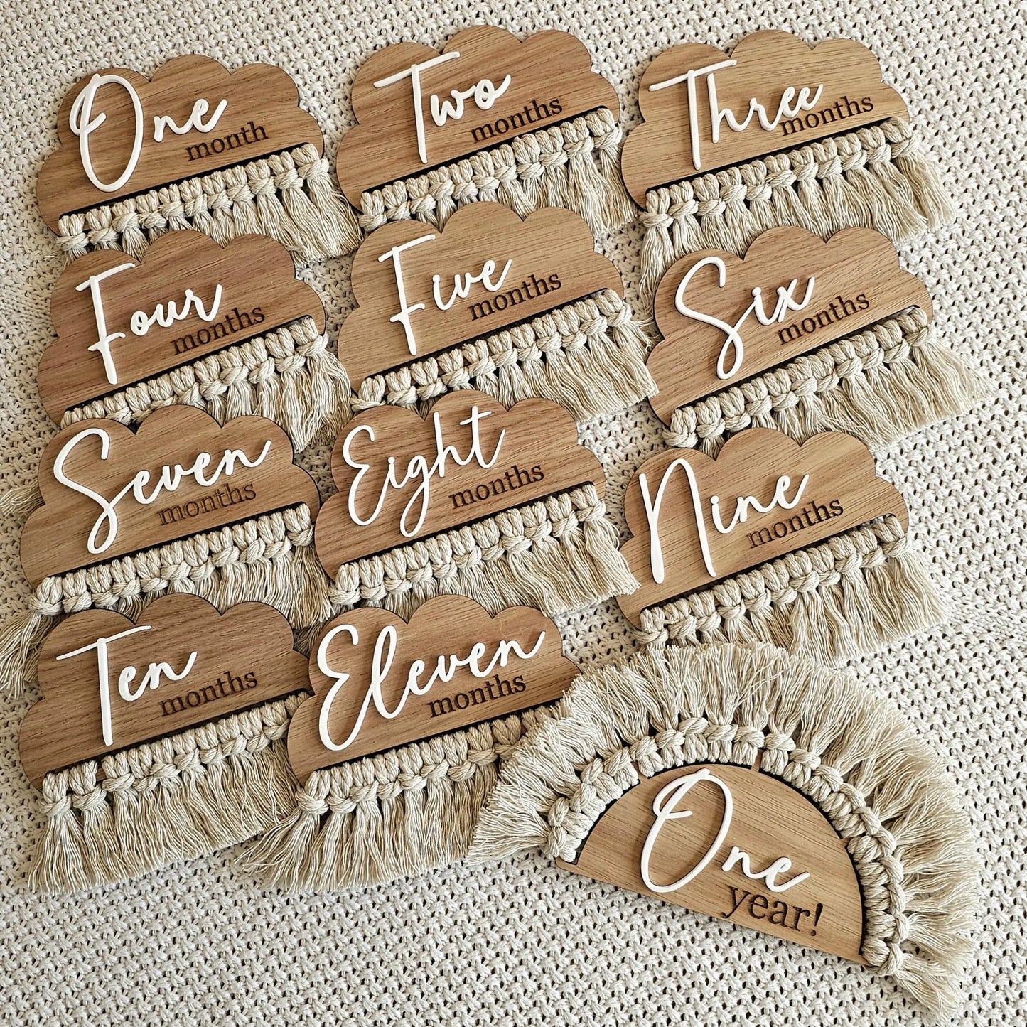 Baby Milestone Set - Bohemian