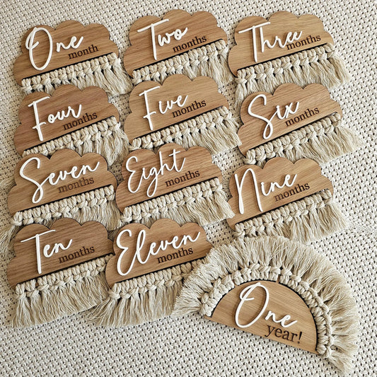 Baby Milestone Set - Bohemian
