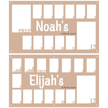 School Years Photo Board